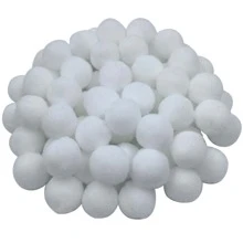 40pcs 18mm Colorful Diy Pom Pom Ball - White - View 1