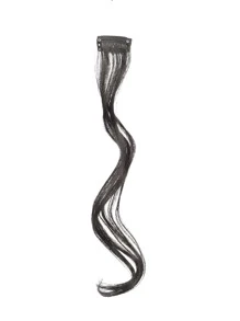 Natural Black Dragon Whiskers Bangs - Black - View 8
