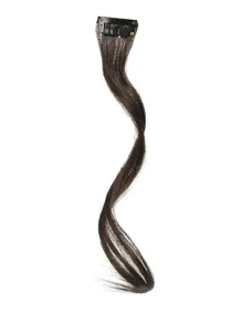 卷合成纖維劉海,棕色的黑色 - Black-brown - 查看 7