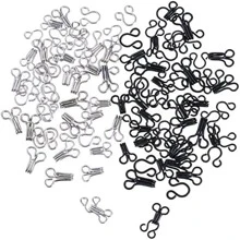 50套裝鐵縫紉風紀扣閉合 - 彩色 - 查看 7