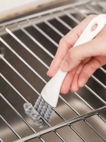 1 件双头槽刷，用于清洁凹槽和缝隙，厨房，浴室，家居，家居用品供应商