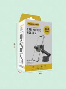 Giá đỡ điện thoại trên ô tô cốc hút - màu đen - Xem 8