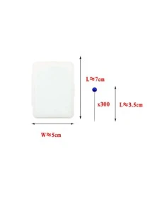 1 Caja De Alfileres Para Modista De Colores Aleatorios - Multicolor - Ver 6