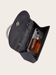 Long lanh lấp lánh, sáng bóng quyến rũ, thanh lịch, tinh tế Túi ly hợp buổi tối dành cho phụ nữ Túi xách dự tiệc cao cấp thời trang có đính kim cương giả cho đám cưới Túi đựng tiệc tối, Túi buổi tối cho cô gái dự tiệc, phụ nữ, dành cho nữ Hoàn hảo cho bữa tiệc, đám cưới, vũ hội, bữa tối / tiệc, Món quà tốt nhất cho phụ nữ - màu đen - Xem 6