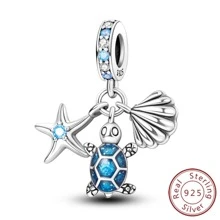 One Piece Colorful Butterfly & Ladybug Charm Insect Bracelet Charm Makes DIY Jewelry Gift - Apricot - View 1