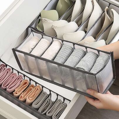 صندوق تنظيم الملابس الداخلية والجوارب، صندوق تخزين الأدراج، حافظة تنظيم مسافر باردة