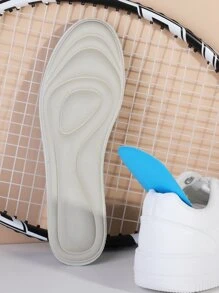 3ANGNI 1 cặp đế thể thao giảm xóc mềm mại và thoải mái - Màu be - Xem 4