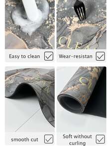 Alfombra de baño súper absorbente de tierra de diatomeas, suave y antideslizante para el piso del baño, alfombra de entrada al baño de 40X60 /50x80/ 60X90cm, 1 pieza, decoración del hogar, alfombra de baño, alfombra de piso, alfombra de puerta, decoración de otoño, accesorios de baño, de vuelta a la escuela