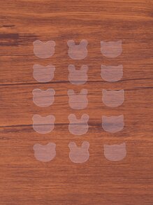 1pc Creative DIY Silicone Mold For Panda, Cat, Rabbit Shape Pen, Slim Sheet Etc. - White - View 6