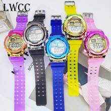 Men's And Women's Waterproof Gradient Color Electronic Watches Series-5