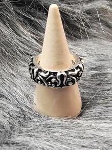 QTHOPE Men's Retro Unique Eternal Vine Ring, Suitable For Daily Wear