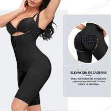 Bodys Shapewear Para Mujer Butt Lifting Corset, Women's Corrective Underwear Para El Posparto Y Molded De Cintura - 黑色 - 查看 3