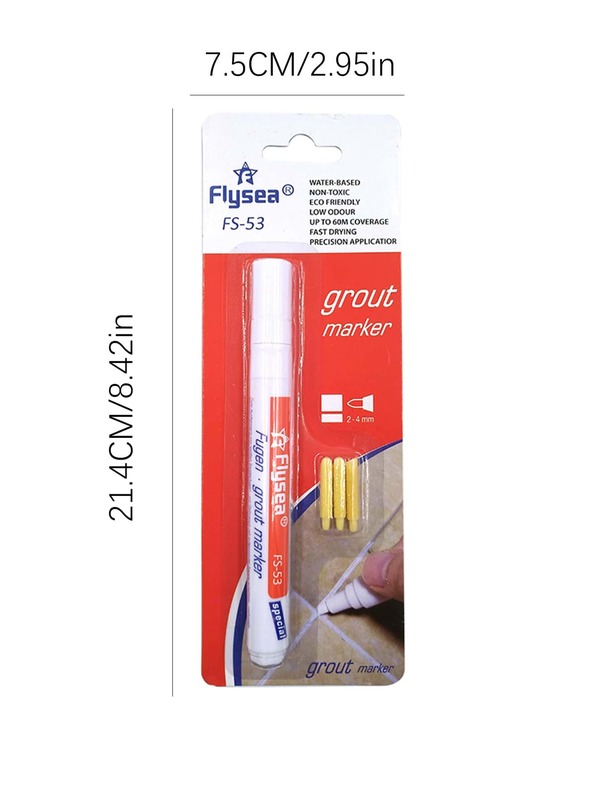 1pc Multifunction Tile Pen, Creative Plastic Wall Grout Filler Pen For