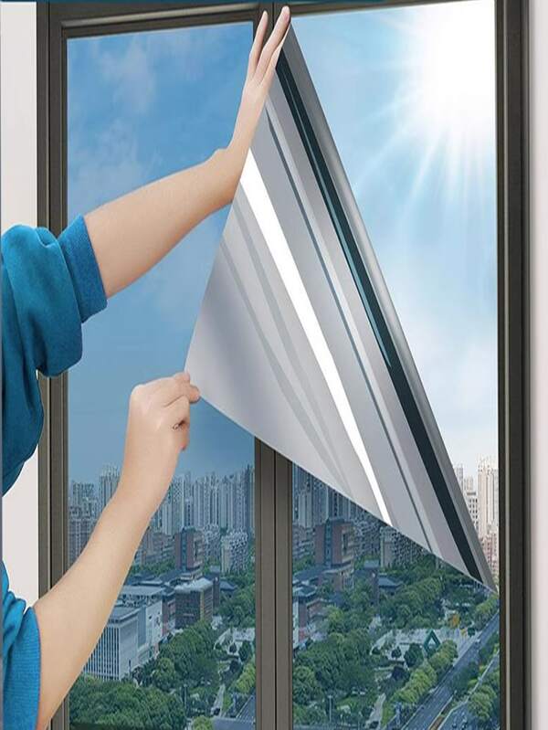 Sun Block Heat Insulation Film, Window Glass Sticker, Antiglare & Walk