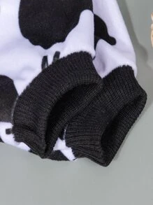 1 pieza Pijama de perro con estampado de vaca - Lavable a máquina, Ropa de dormir para mascotas, Ropa informal para mascotas, Ropa divertida para mascotas, Ropa suave y cómoda para mascotas - Multicolor - Ver 11