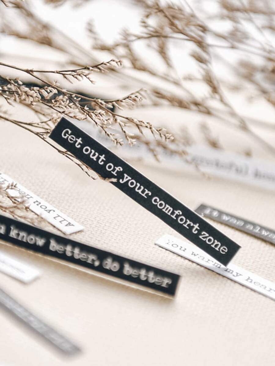 528Pcs Slogan Design Scrapbooking Stickers, Journal Decoration Stickers SHEIN USA