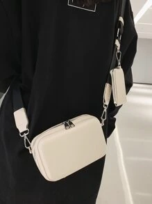 Mini bolso minimalista cuadrado para hombres con monedero, bolso de mano, mochila, bolso bandolera, bolso deportivo para estudiantes de secundaria, universidad, viajes, universidad, escuela, bolso cruzado, bolso lateral, bolso de negocios, bolso para estudiantes, bolso mensajero, bolso cilíndrico, bolso vintage, bolso de regalo de Navidad, bolso de regalo de Acción de Gracias, bolsa de lona, bolso para hombres, bolso retro, bolso de campamento, bolso bandolera de verano, regreso a la escuela, bolso de hombro vintage, regalo de vacaciones de primavera, bolso cruzado, útiles escolares - Beis - Ver 5