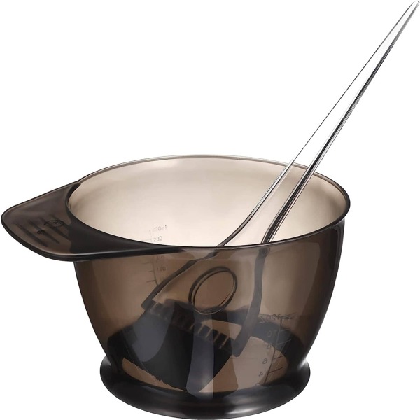 Set de 2 piezas Cepillo y Bol para Coloración del Cabello, Herramientas Profesionales para Aplicar Color en el Salón de Belleza