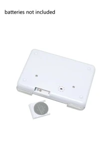 4 lưới Hộp Đựng Thuốc Hộp Bảo Quản Điện Tử Nhắc Nhở Thời Gian Hộp Thuốc Viên Thuốc Tổ Chức Hộp Đựng Thuốc - trắng - Xem 6