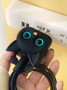 1pc Case Compatible With Apple 18/20w Charger US Standard Protective Case Cute Carton Cat Compatible With Iphone 13/14/15/16 Data Cable Protection Cable Protector, Charger Protector