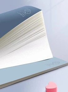 4 pièces Carnet En Spirale Pour Étudiants , Style Simple