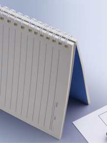 4 pièces Carnet En Spirale Pour Étudiants , Style Simple