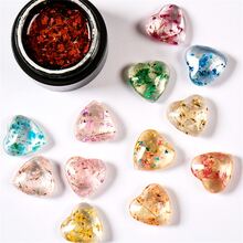 5ML乾花凝膠指甲油自然花仙子系列紫色半永久性浸泡UV指甲凝膠繪畫美甲 - 杏色 - 查看 8