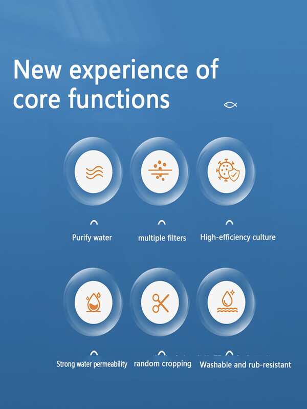 Aquarium Special Filter Sponge Fish Tank Filter Media SHEIN UK