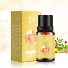 Rose Essential Oil Spa Pressure Back Moderate Ginger Essential Oil Body Massage 10ml - Green - View 3