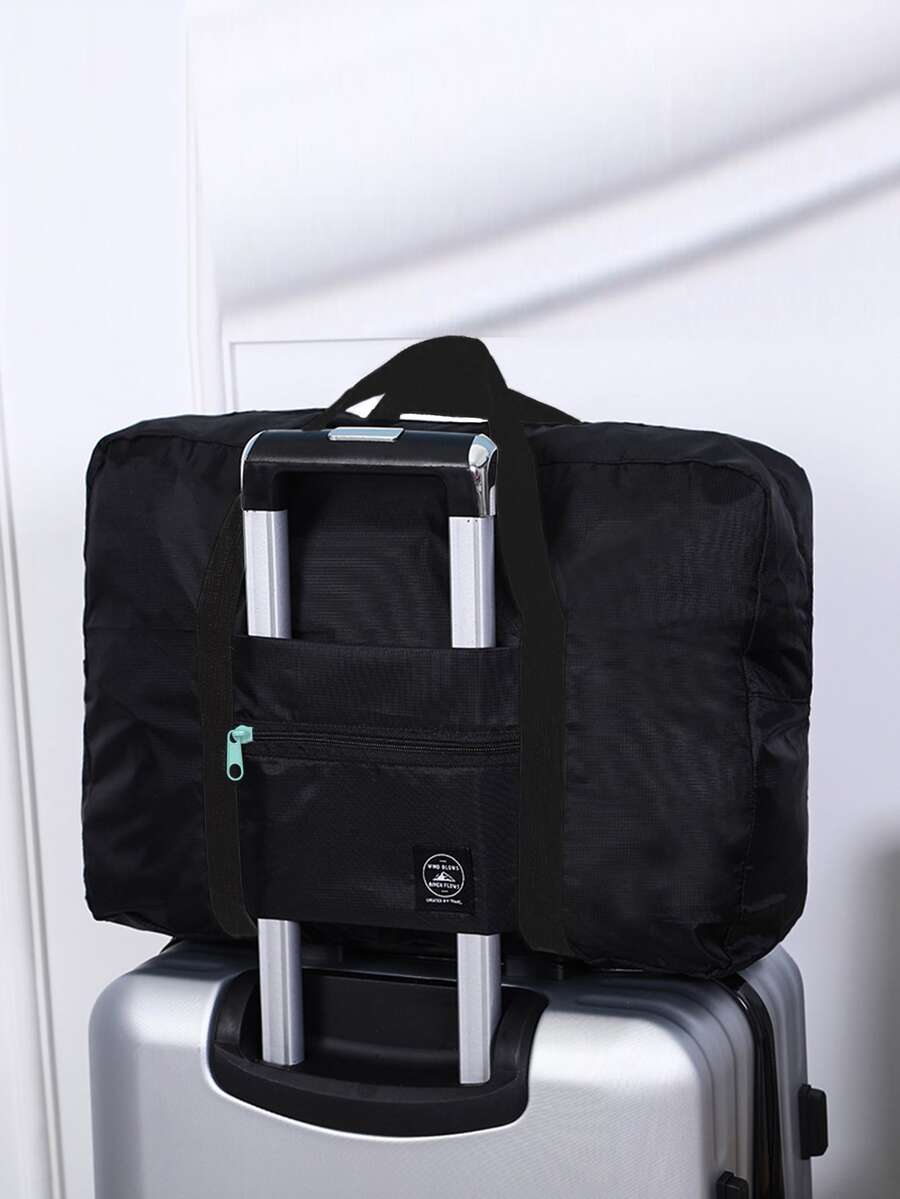 Túi du lịch xách tay dung tích lớn - màu đen - Xem 1