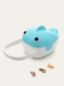 1pc Baby Cartoon Whale Design Dust-proof Portable Hanging Pacifier Storage Box - Blue - View 2