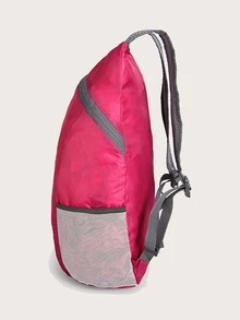Waterproof Folding Backpack Bag Ultralight Outdoor Sports Travel Back Pack With  Backpack Foldable Backpack - Hot Pink - View 4