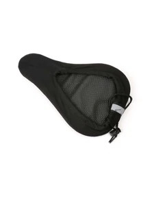 Yên Xe Đạp Bao Xe Đạp Xe Đạp Đường Bộ 3D Chống Sốc Thoáng Khí Miếng Ngoài Trời Đi Xe Đạp Thiết Bị Phụ Kiện - màu đen - Xem 2