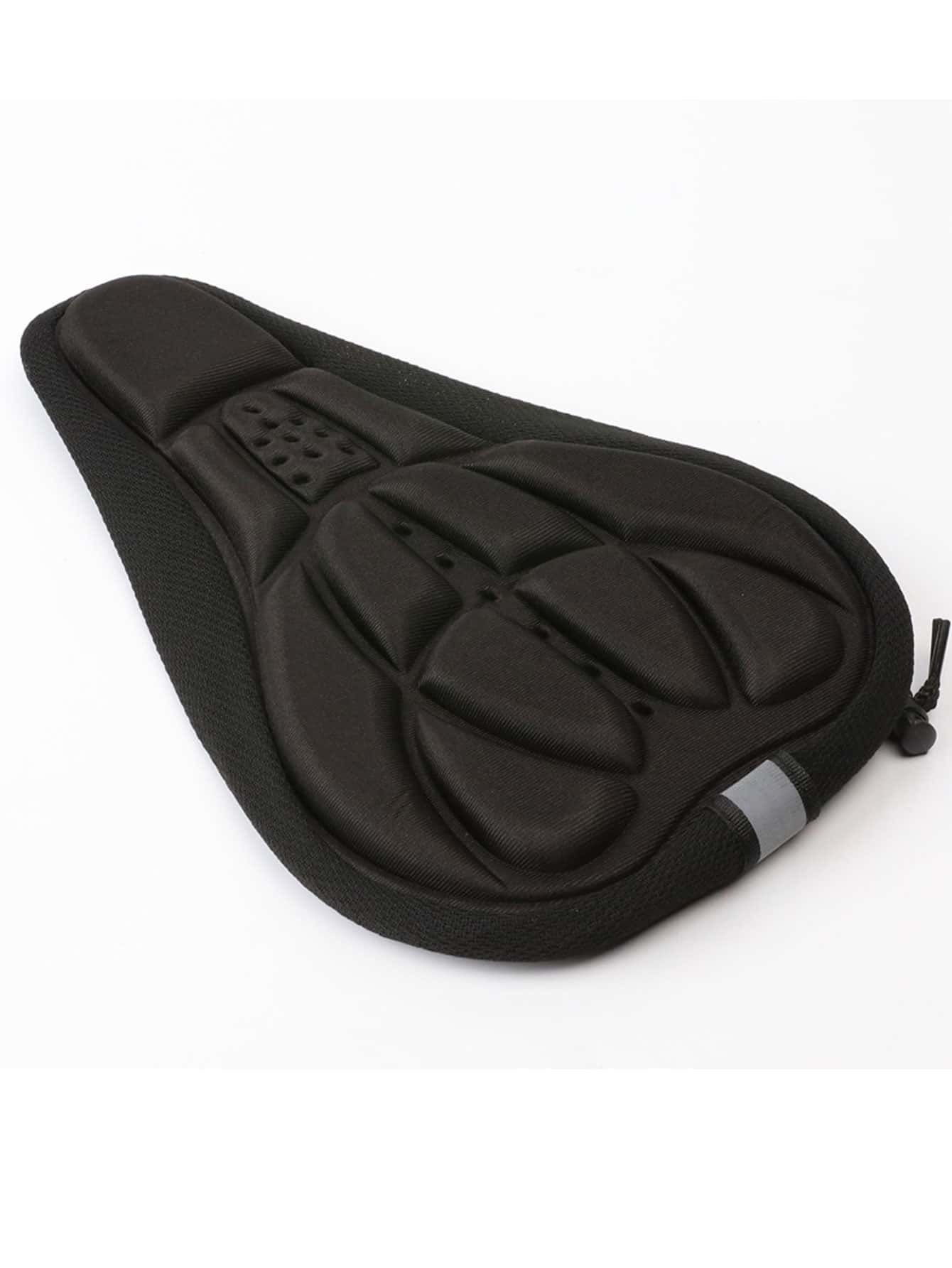 Yên Xe Đạp Bao Xe Đạp Xe Đạp Đường Bộ 3D Chống Sốc Thoáng Khí Miếng Ngoài Trời Đi Xe Đạp Thiết Bị Phụ Kiện - màu đen - Xem 1