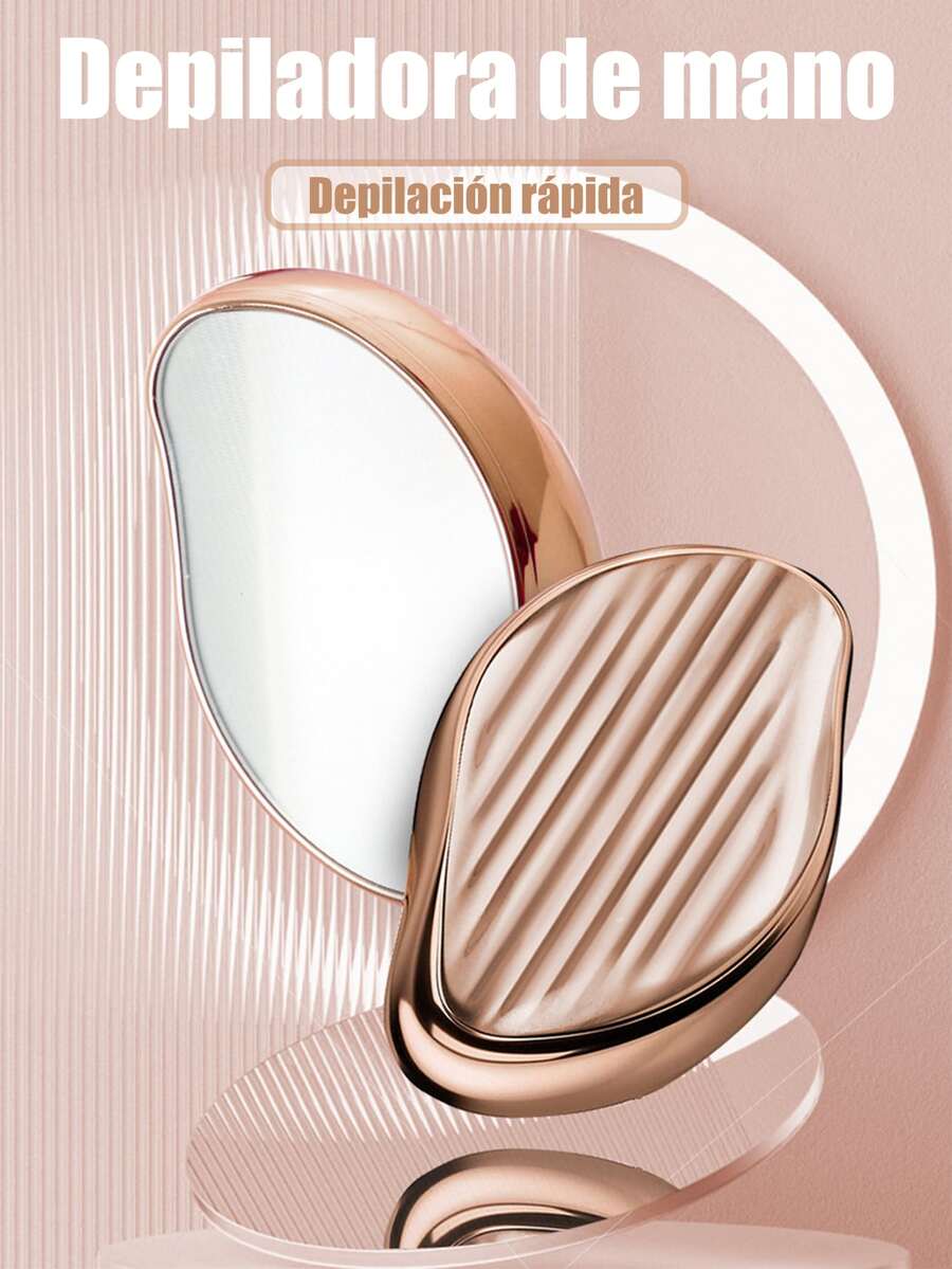 Equipo de depilación, Piedra depilatoria de vidrio exfoliante reutilizable - Champán - Ver 1