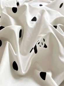 4pcs/set French Modern Style Elegant Printed Bedding - Blue - View 5