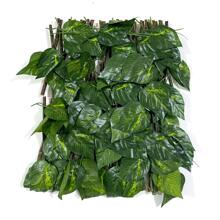1pc Artificial Leaf Vine, Modern Green Artificial Hanging Leaf Vine For Home Decoration - Army Green - View 5