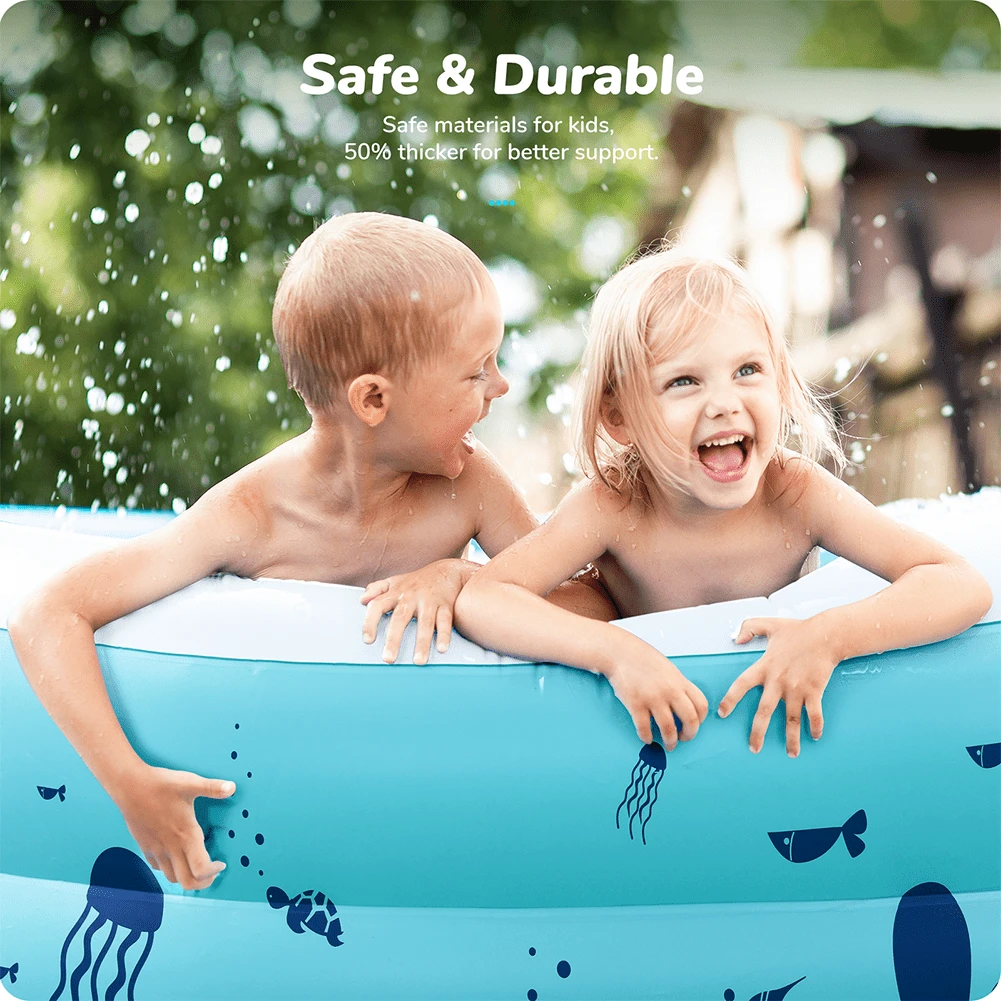 Inflatable Kiddie Pool, 122