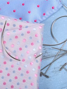 70 Tóc giả Làm Pins Kim Bộ , Tóc giả T Pins Và C Cong Kim dệt tóc Kim Đối với Tóc giả Làm , Chặn Dệt kim , Người mẫu Và Thủ công mỹ nghệ - Bạc - Xem 7