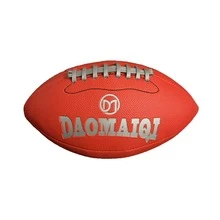 1pc Durable American Football - Red - View 3
