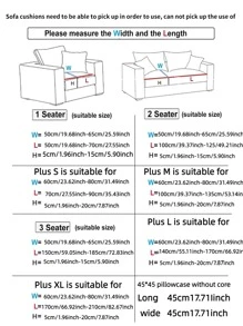 1pc Simple Solid Color Sofa Cover