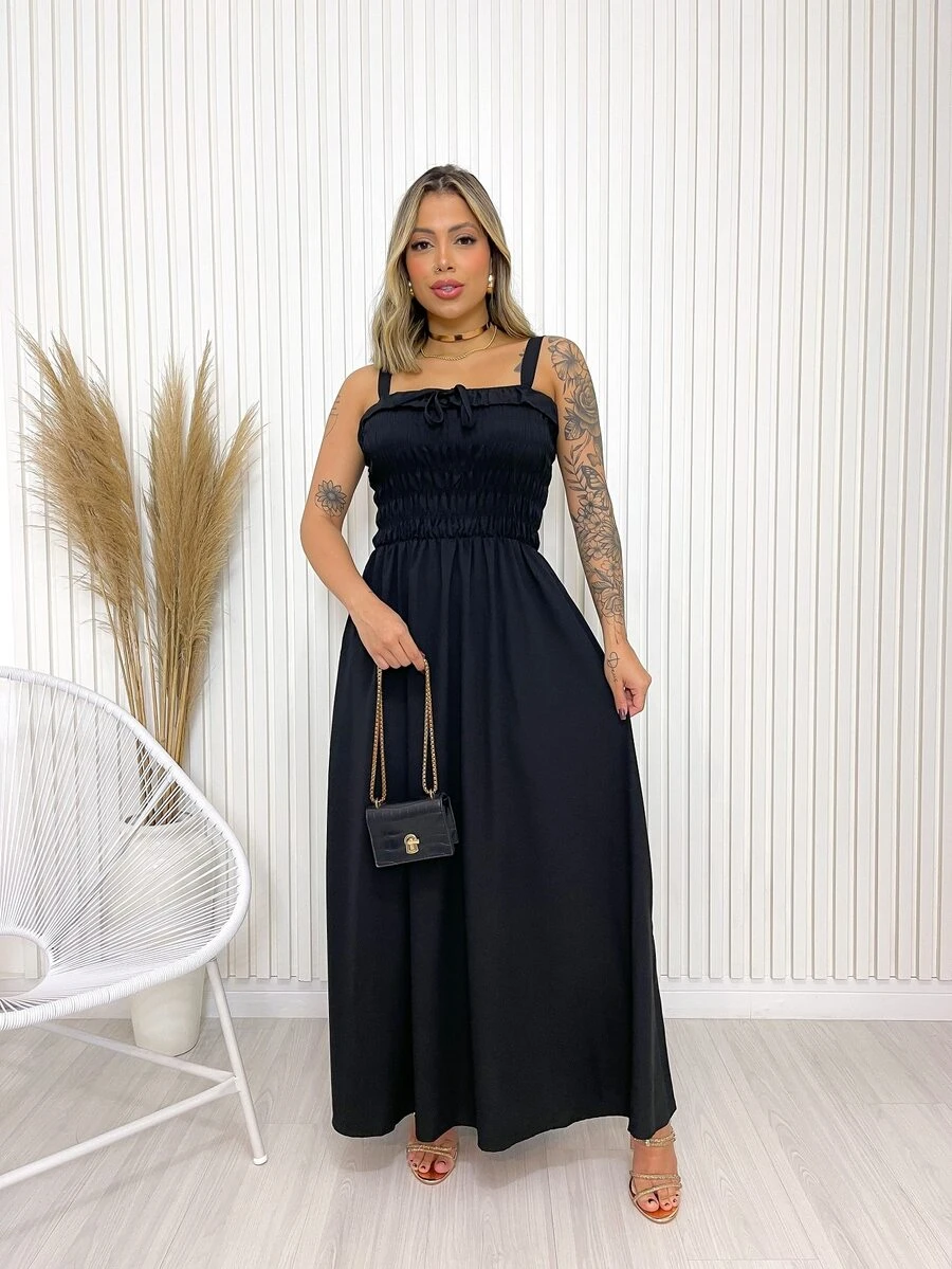 Women Dresses - 黑色 - 查看 1