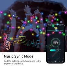 10M LED String Light Christmas Lights USB Smart Garland Fairy Festoon Home Bedroom Party Decor Remote Control