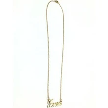 Teresa  --Collar con nombre grabado para mujer