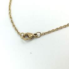 Roxana --Collar con nombre grabado para mujer - Dorado - Ver 3