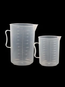 250+1000+2000ML Transparent Plastic Graduated Measuring Cup For Baking Beaker Liquid Clear Measure Jug Container - Multicolor - View 6