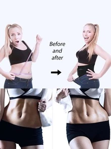 1 件装 女童运动腰带塑身腰部训练带产后收腹带束腰带 - 黑色 - 查看 4