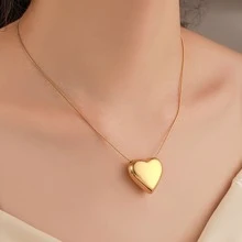 Collar con colgante de corazón, regalo para San Valentín, mamá, madre, Día de la Madre