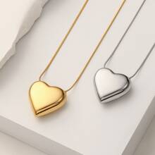 Collar con colgante de corazón, regalo para San Valentín, mamá, madre, Día de la Madre