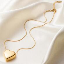 Collar con colgante de corazón, regalo para San Valentín, mamá, madre, Día de la Madre